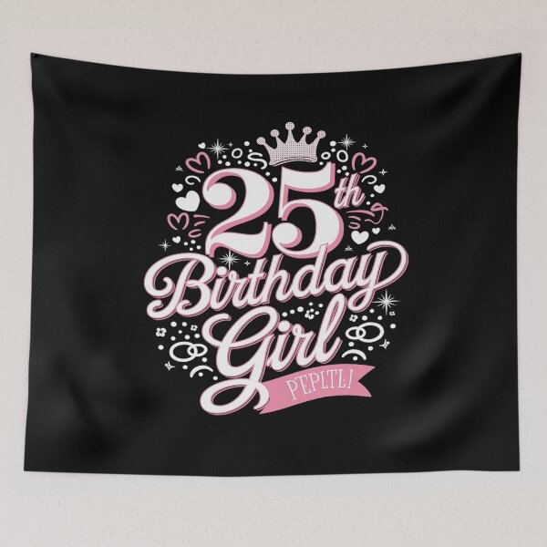 Item preview, 25th Birthday Girl Crown 25 Years Old Bday designed and sold by CombatTask.