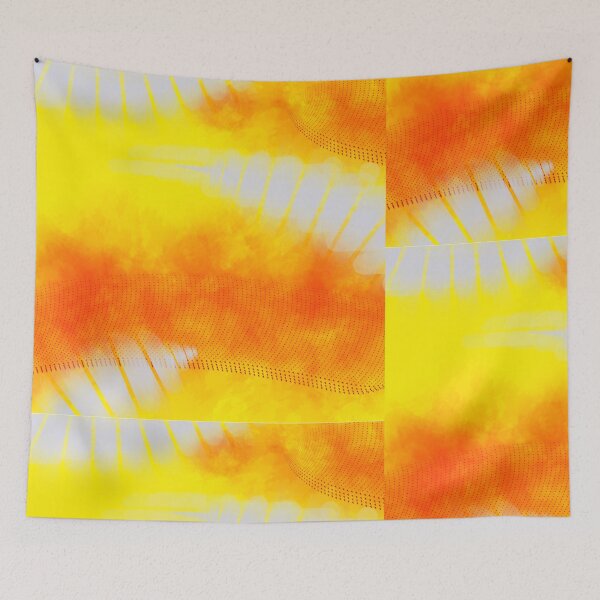 Item preview, Color Games Abstract - Yellow One designed and sold by BorisBurakov.