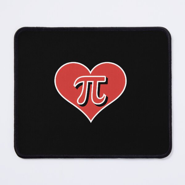 Item preview, Pi Symbol Valentine Heart - Pi Day Valentine's Day Graphic designed and sold by Catharsiscath.