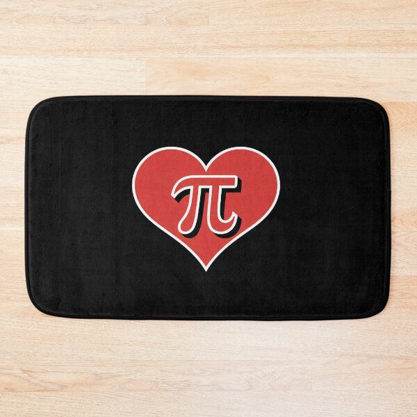 Item preview, Pi Symbol Valentine Heart - Pi Day Valentine's Day Graphic designed and sold by Catharsiscath.