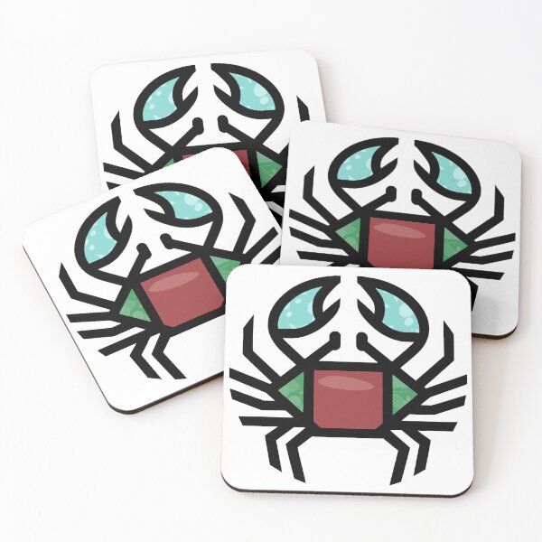 Item preview, Colorful Crab Design - Beach Coastal Illustration designed and sold by DrawDrip.