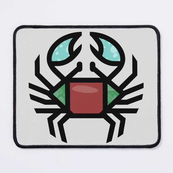Item preview, Colorful Crab Design - Beach Coastal Illustration designed and sold by DrawDrip.
