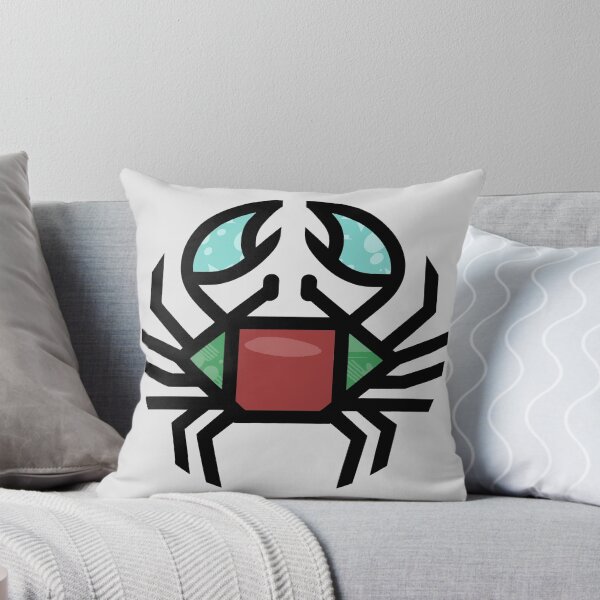 Item preview, Colorful Crab Design - Beach Coastal Illustration designed and sold by DrawDrip.