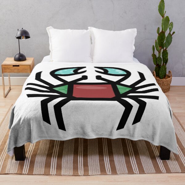 Item preview, Colorful Crab Design - Beach Coastal Illustration designed and sold by DrawDrip.