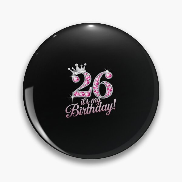 Item preview, 26 It's My Birthday 26th Birthday 26 Years Old Bday  designed and sold by CombatTask.
