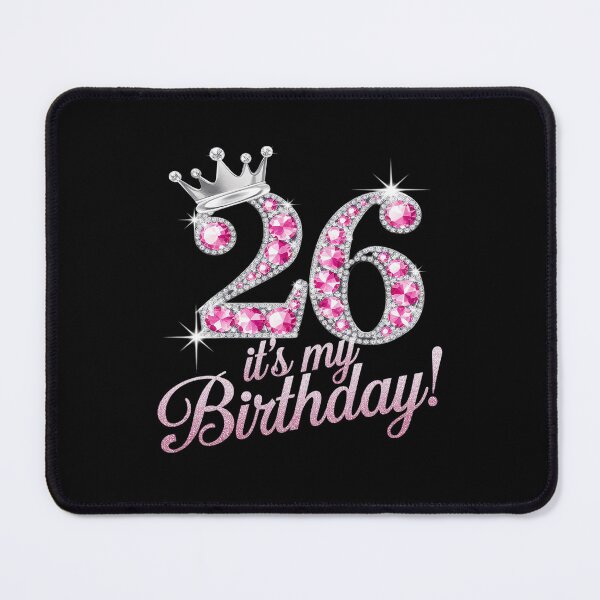 Item preview, 26 It's My Birthday 26th Birthday 26 Years Old Bday designed and sold by CombatTask.