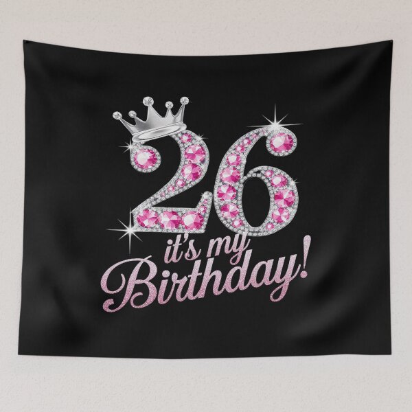 Item preview, 26 It's My Birthday 26th Birthday 26 Years Old Bday  designed and sold by CombatTask.