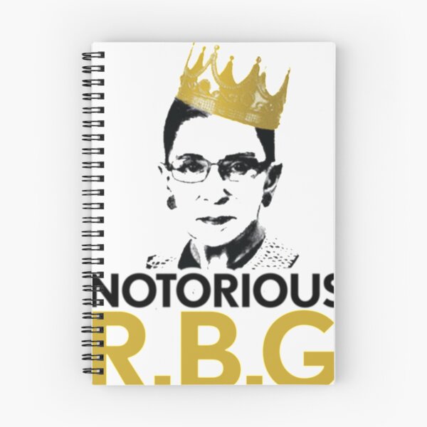 Item preview, Notorious RBG Dark Crown Silhouette Minimal Political Feminist Statement Art designed and sold by TrotterToma.