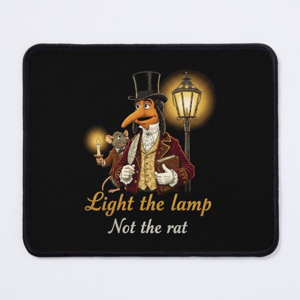 Item preview, Muppet Christmas Carol - Light The Lamp Not The Rat designed and sold by genearcum.