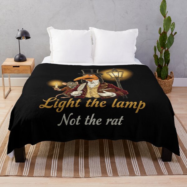 Item preview, Muppet Christmas Carol - Light The Lamp Not The Rat  designed and sold by genearcum.