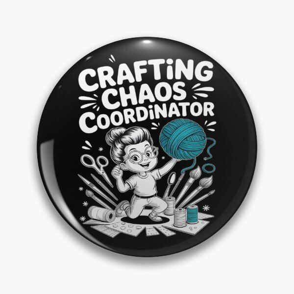 Item preview, Crafting Chaos Coordinator Yarn Crochet designed and sold by ProudForFunny.