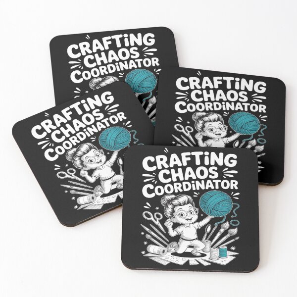 Item preview, Crafting Chaos Coordinator Yarn Crochet designed and sold by ProudForFunny.