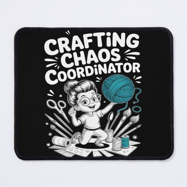 Item preview, Crafting Chaos Coordinator Yarn Crochet designed and sold by ProudForFunny.
