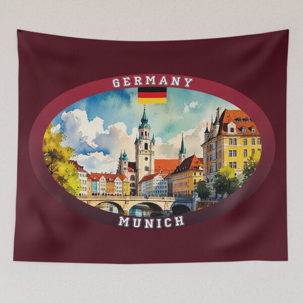 Item preview, Munich Germany Travel designed and sold by Thistle-TShop.