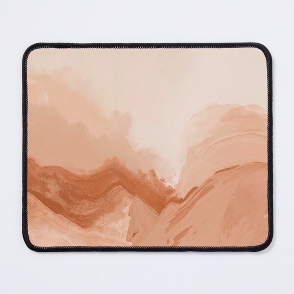 Item preview, Amber Tide Fluid Terracotta and Peach Abstract Flow designed and sold by Cozyartsss.