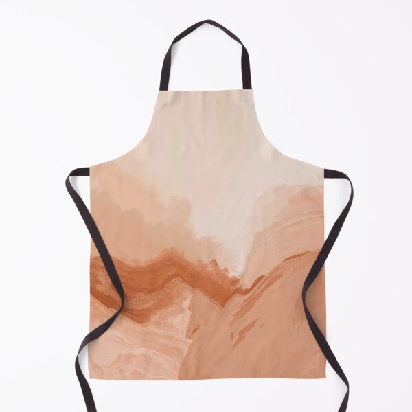Item preview, Amber Tide Fluid Terracotta and Peach Abstract Flow designed and sold by Cozyartsss.