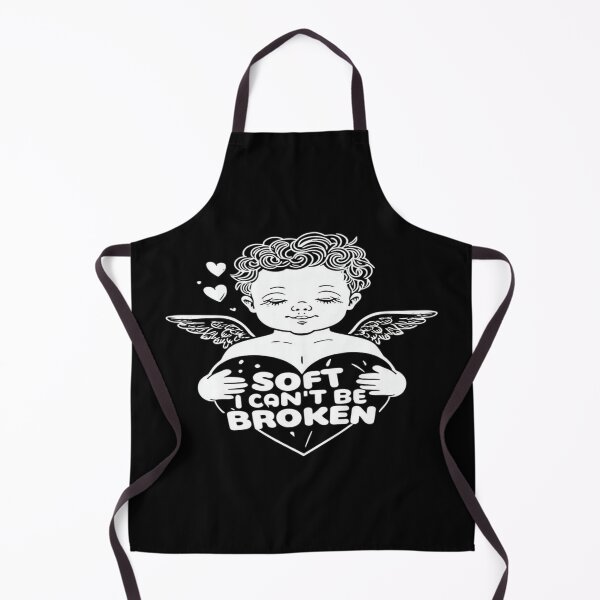 Item preview, Soft But Unbreakable Angel Heart Design – Emotional Strength, Self-Love & Resilience Aesthetic designed and sold by Bright Nest Studio.