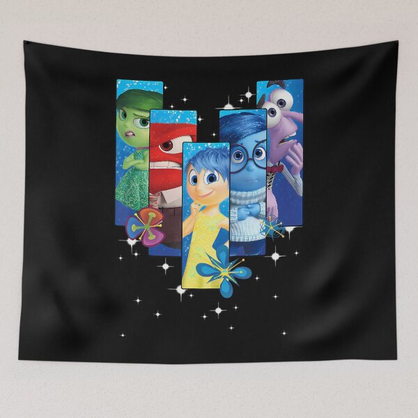 Item preview,  Inside Out Movies Colorful Cartoon Vintage Funny Feelings designed and sold by DaneKemme5.