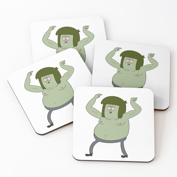 Item preview, muscle man regular show designed and sold by jessbuttigiegg.
