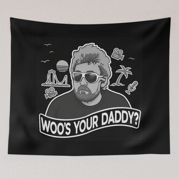 Item preview, Adam The Woo "WOO'S YOUR DADDY" designed and sold by Yvettessshop.
