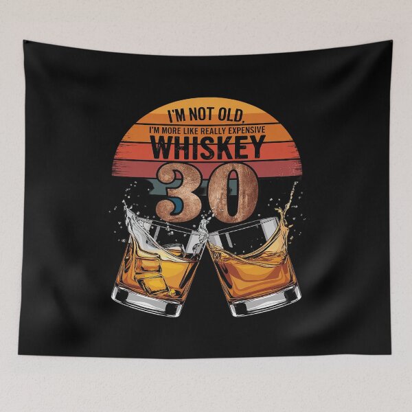 Item preview, 30 Years Old Bourbon Whiskey 30th Birthday Whiskey Men  designed and sold by CombatTask.