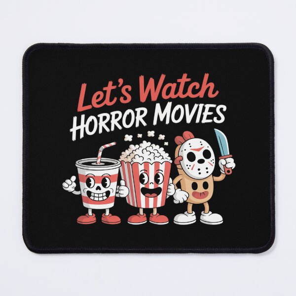 Item preview, Creepy Funny Let's Watch Horror Movies Spooky Halloween designed and sold by ProudForFunny.