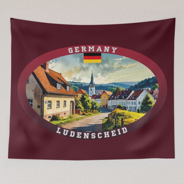 Item preview, Ludenscheid Germany Travel designed and sold by Thistle-TShop.