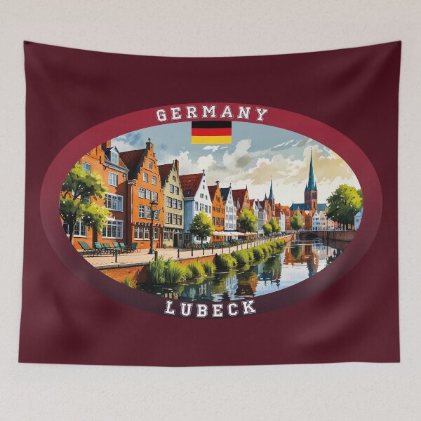 Item preview, Lubeck Germany Travel designed and sold by Thistle-TShop.
