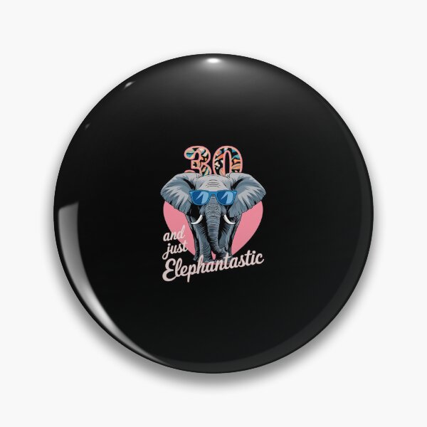 Item preview, 30th Birthday Elephant Age 30 Years  designed and sold by CombatTask.