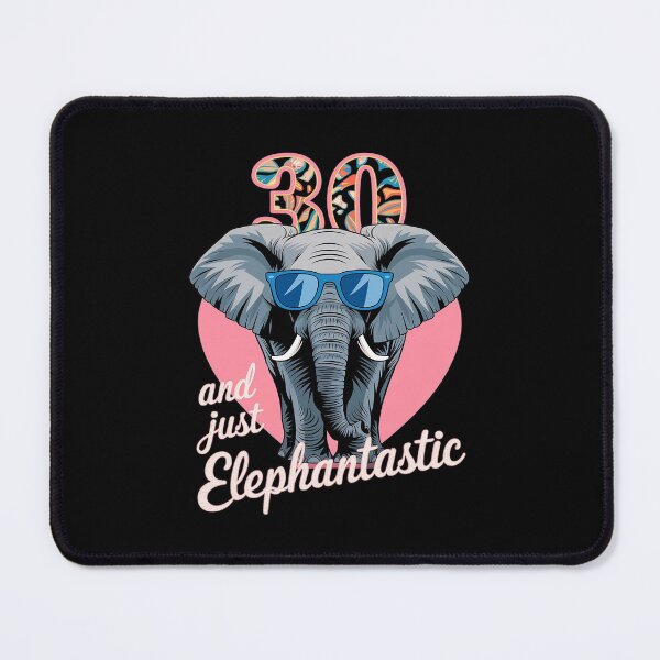 Item preview, 30th Birthday Elephant Age 30 Years designed and sold by CombatTask.