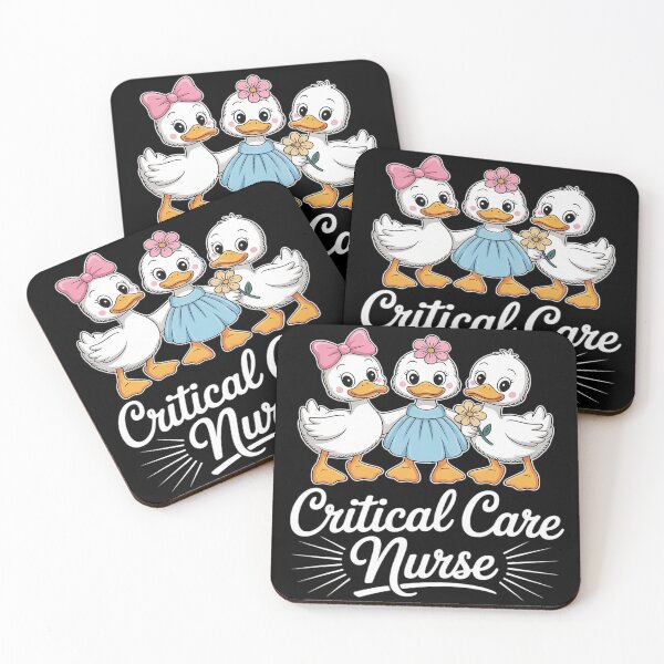 Item preview, Critical Care Nurse Goose Cute Coquette Bow ICU Nursing RN designed and sold by Libbysharts.