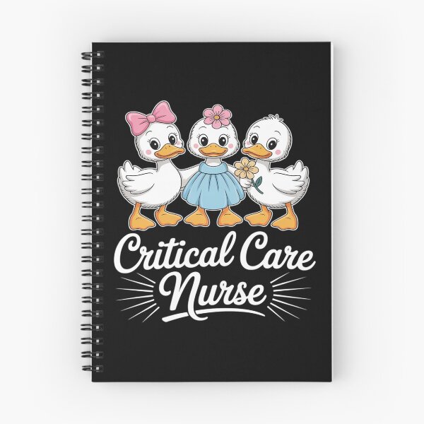 Item preview, Critical Care Nurse Goose Cute Coquette Bow ICU Nursing RN designed and sold by Libbysharts.