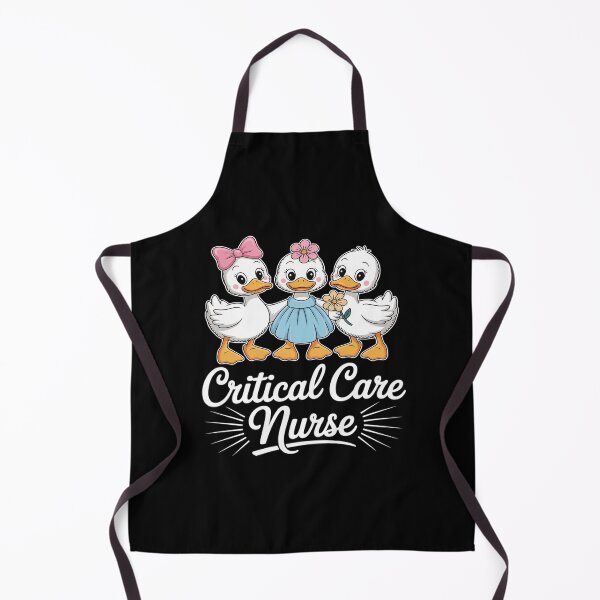 Item preview, Critical Care Nurse Goose Cute Coquette Bow ICU Nursing RN designed and sold by Libbysharts.