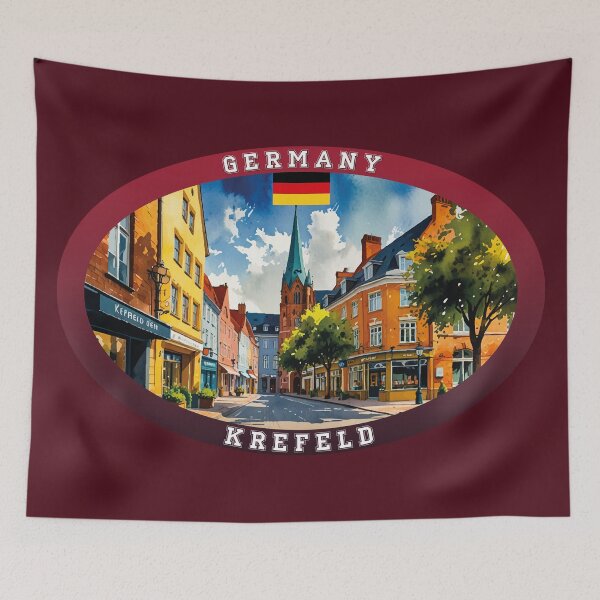 Item preview, Krefeld Germany Travel designed and sold by Thistle-TShop.