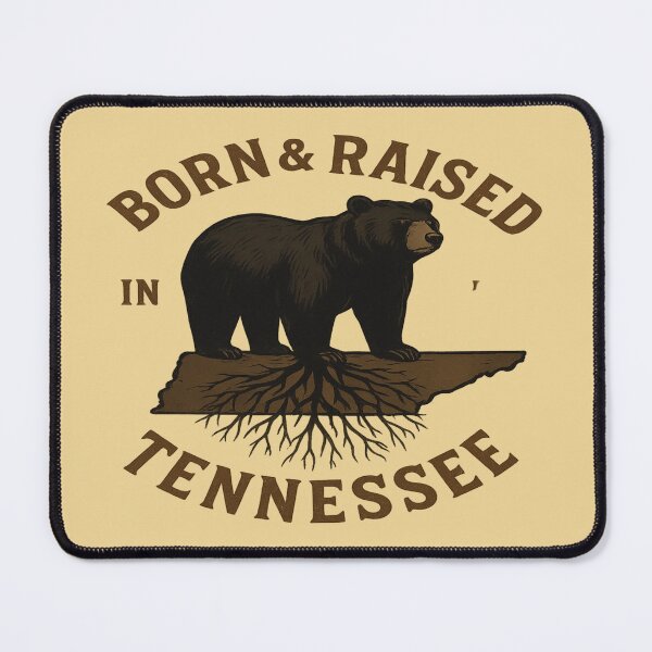 Item preview, Born & Raised: Black Bear Tennessee Roots designed and sold by Globalcitytees.