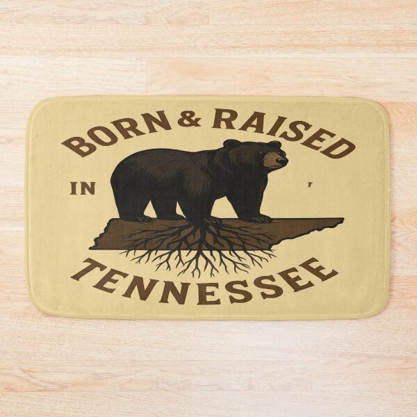 Item preview, Born & Raised: Black Bear Tennessee Roots designed and sold by Globalcitytees.