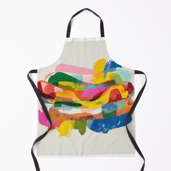 Item preview, Abstract hot dog artwork, hot dog print, art, gift, colorful designed and sold by pmakesArt.