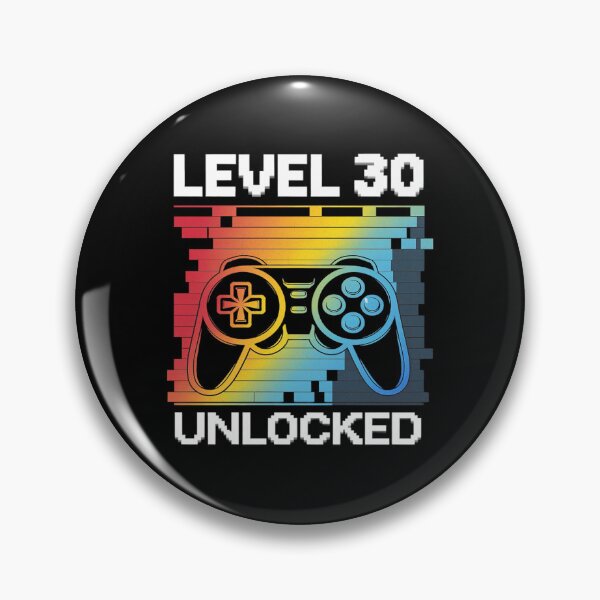 Item preview, 30th Birthday For Men Level 30 Unlocked Gamer 30 Year Old  designed and sold by joyouartArt.