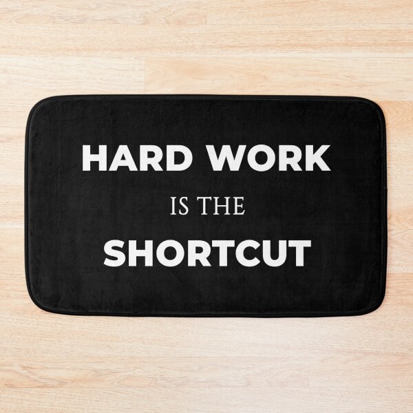 Item preview, Hard Work Is The Shortcut Motivation designed and sold by Mikidesign1988.