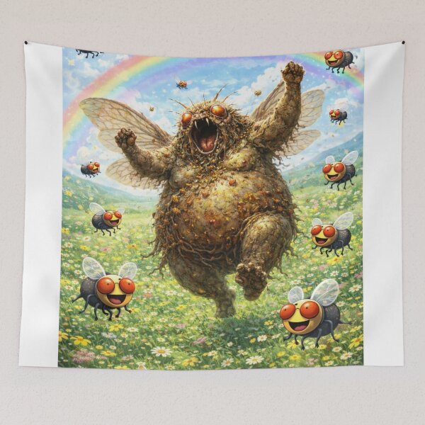 Item preview, Beelzebub's Best Day Ever designed and sold by As-We-Decay.