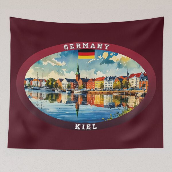 Item preview, Kiel Germany Travel designed and sold by Thistle-TShop.