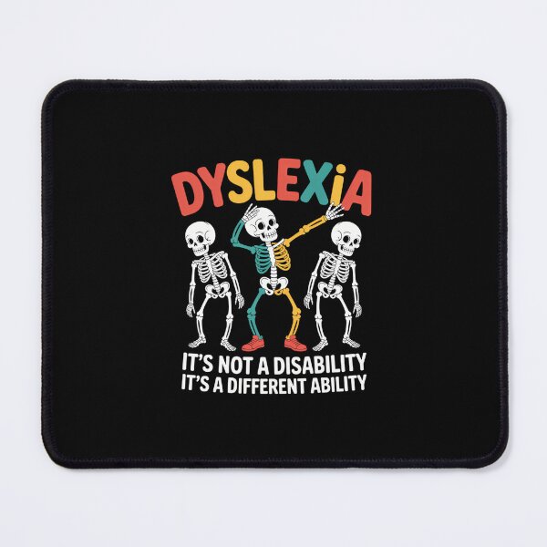 Item preview, Dyslexia Awareness Skeleton designed and sold by LittleBO5.