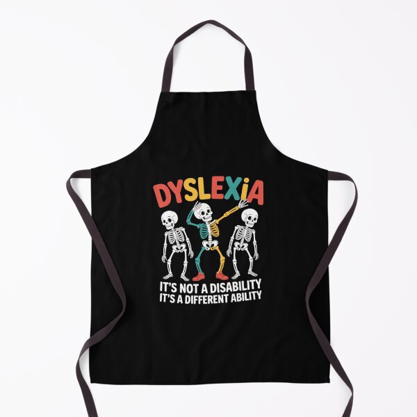 Item preview, Dyslexia Awareness Skeleton designed and sold by LittleBO5.