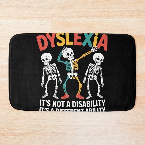 Item preview, Dyslexia Awareness Skeleton designed and sold by LittleBO5.