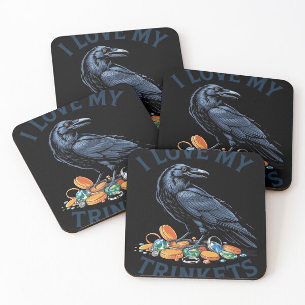 Item preview, Crow Lover Trinket Collector Collection I Love My Trinkets designed and sold by Libbysharts.