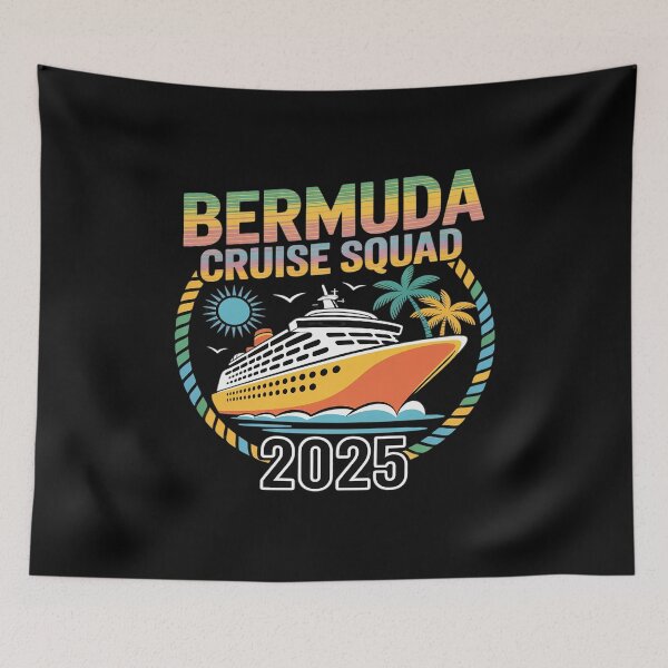 Item preview, Cruise Squad 2025 Bermuda Cruising Together Squad Matching designed and sold by Libbysharts.