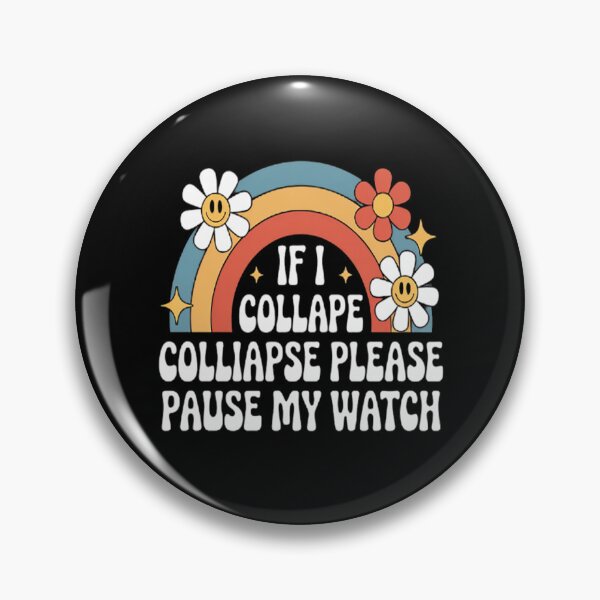 Item preview, Groovy Script If I Collapse Please Pause My Watch designed and sold by gandebro.