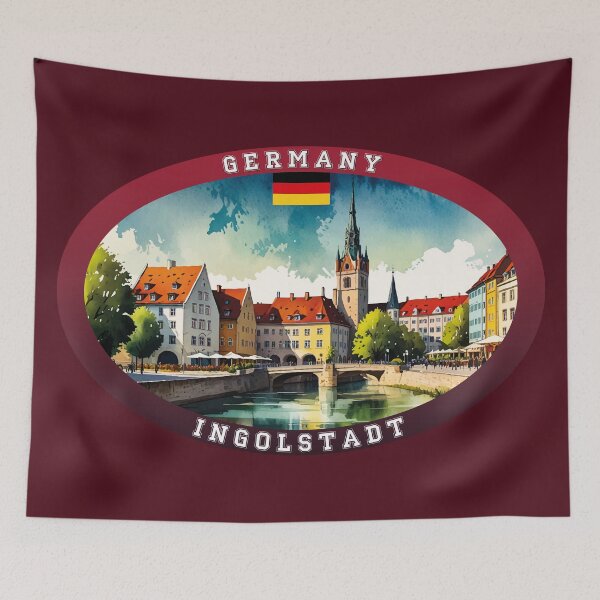 Item preview, Ingolstadt Germany Travel designed and sold by Thistle-TShop.