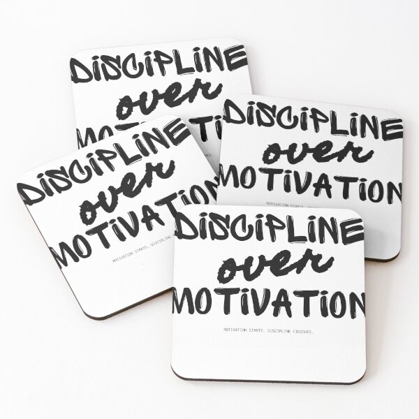 Item preview, Discipline over motivation designed and sold by mindovermood17.