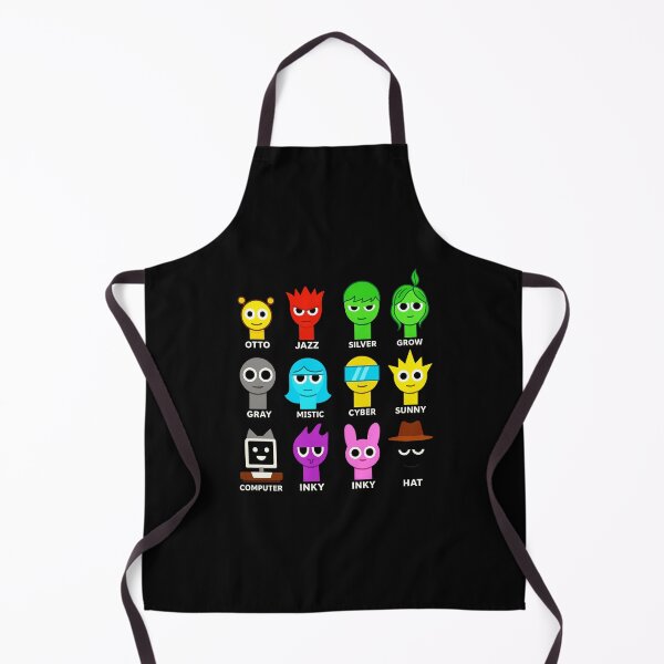 Item preview, Sprunki Characters Grid – Funny Colorful Cartoon Toy designed and sold by Rosamoaughter.